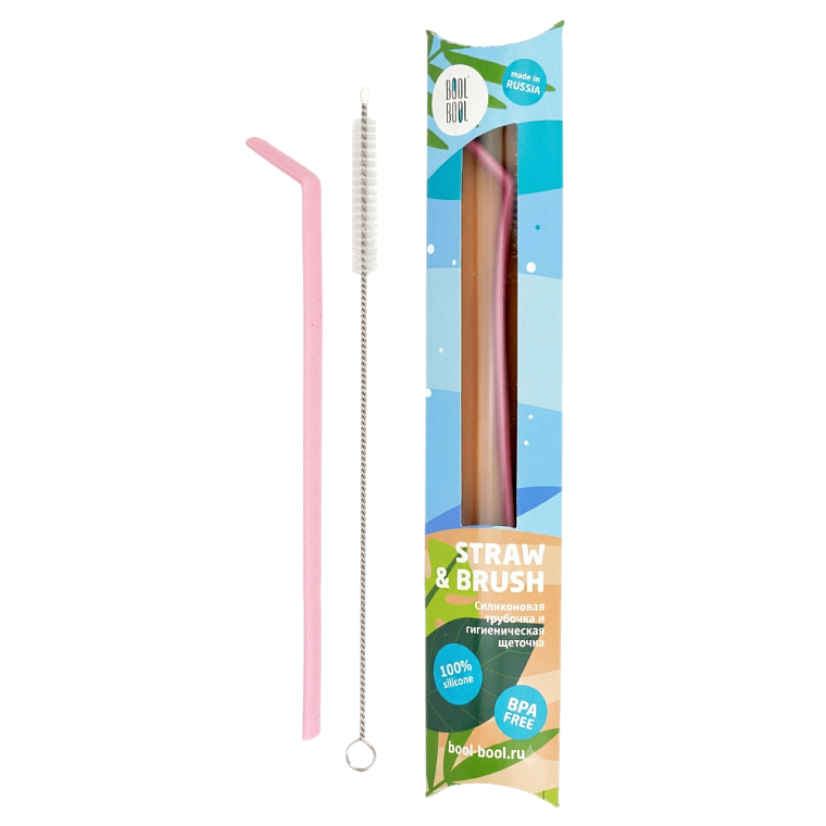Набор аксессуаров STRAW BRUSH (трубочка+щетка)